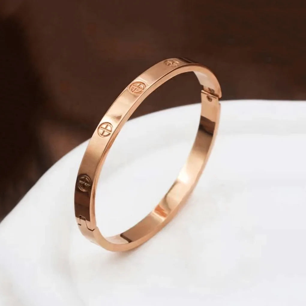 2pcs 6mm Width Couple Bracelet Set