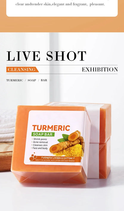 Handmade Turmeric Brightening Soap