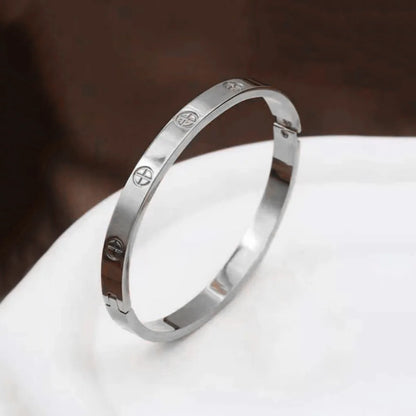 2pcs 6mm Width Couple Bracelet Set