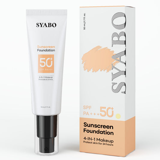 SPF50 Sunscreen Liquid Foundation – Flawless Coverage, Powerful Protection